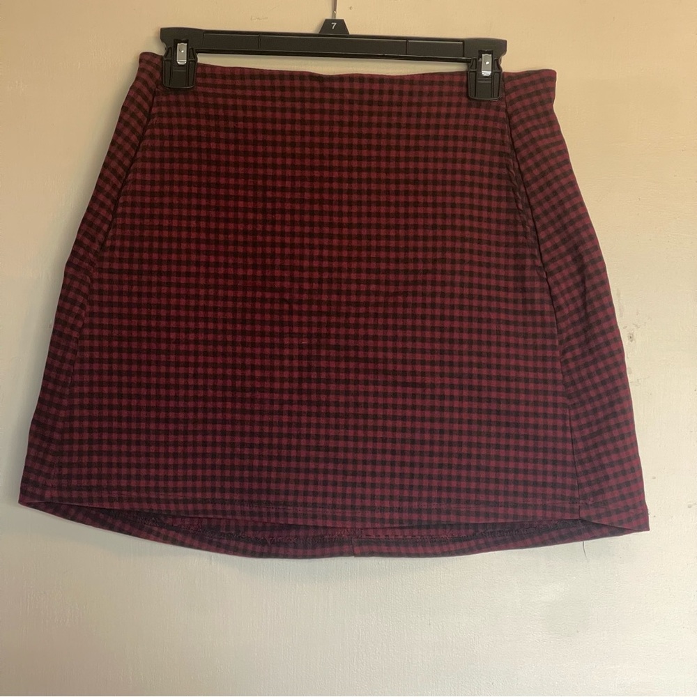 Originality Plaid Skirt